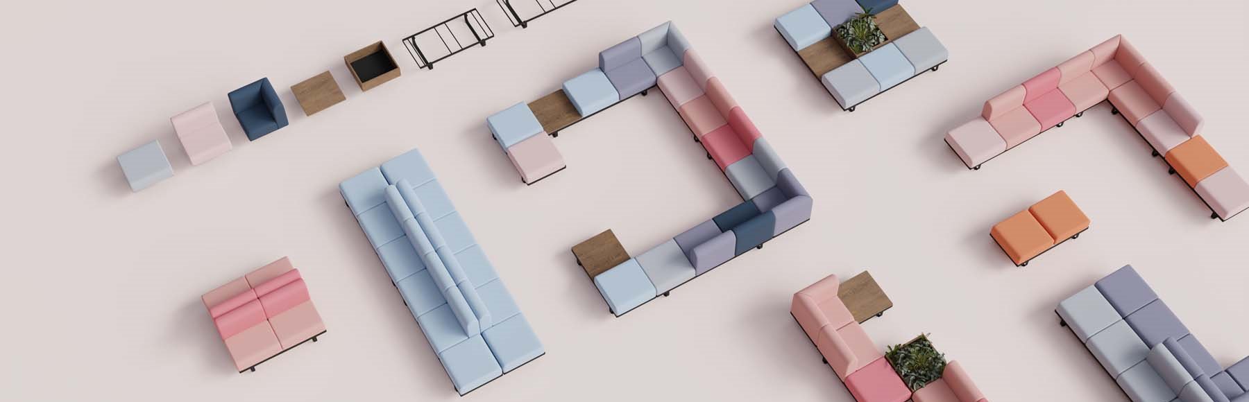 Modular Seating for Agile Offices