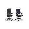 Toleo Ergonomic 3D Upholstered Office Chair, (QS Model), 2D Arms, Era Black Fabric on Ultra Spring Seat, and Backrest. - view 4