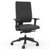 Toleo Ergonomic 3D Upholstered Office Chair, (QS Model), 2D Arms, Era Black Fabric on Ultra Spring Seat, and Backrest. - view 1